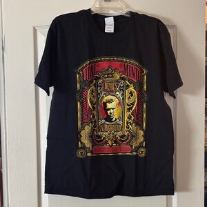 Vintage Billy Idol 2005 concert tour Black Graphic T-Shirt